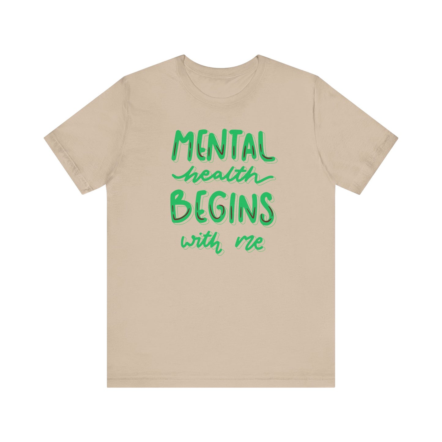 Camiseta unisex de salud mental