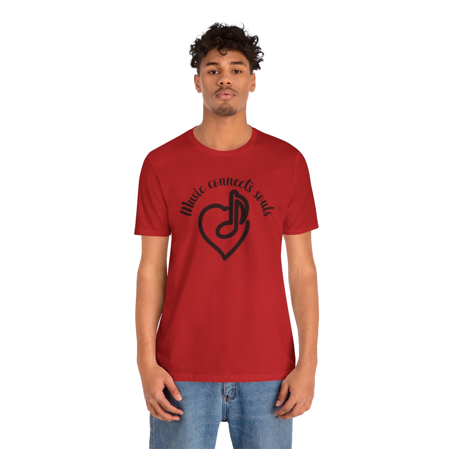 Music Connects Souls Unisex Tee - Express Delivery Available