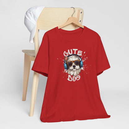 Cute Dog Graphic Tee - Perfect for Pet Lovers