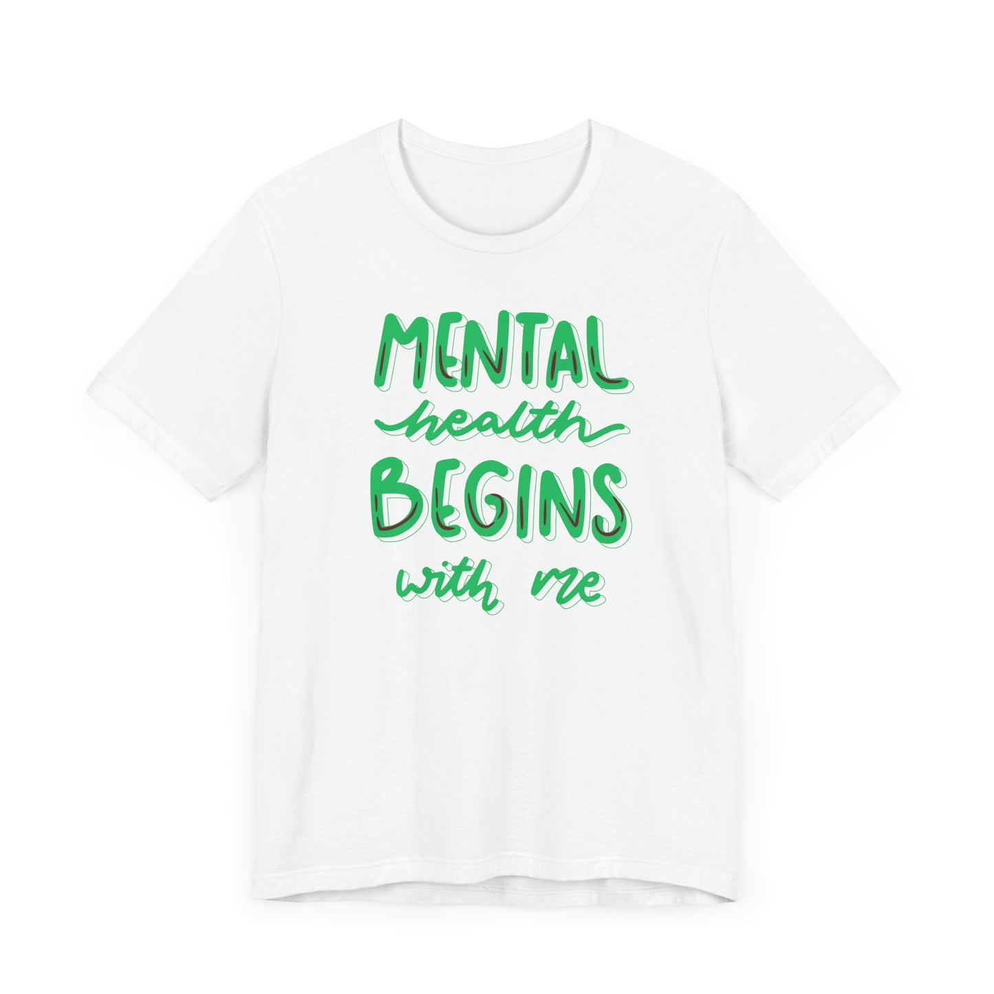 Camiseta unisex de salud mental