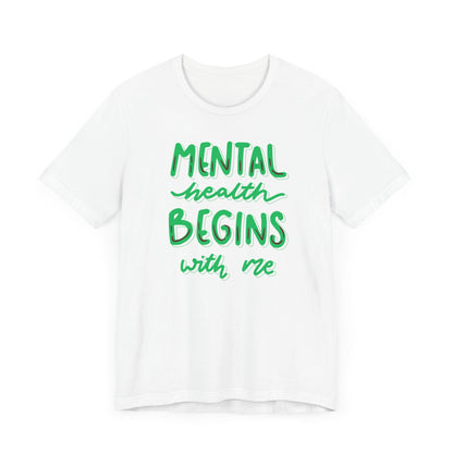 Camiseta unisex de salud mental