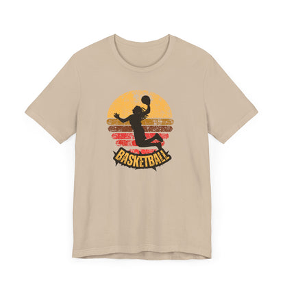 Vintage Basketball Unisex Jersey Tee - Perfect for Sports Lovers