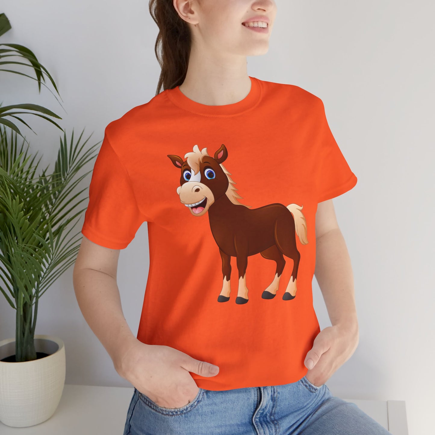 Horse Unisex Tee with Express Delivery Option