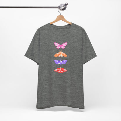 Bohemian Butterfly Graphic Tee - Unisex Jersey Short Sleeve T-Shirt