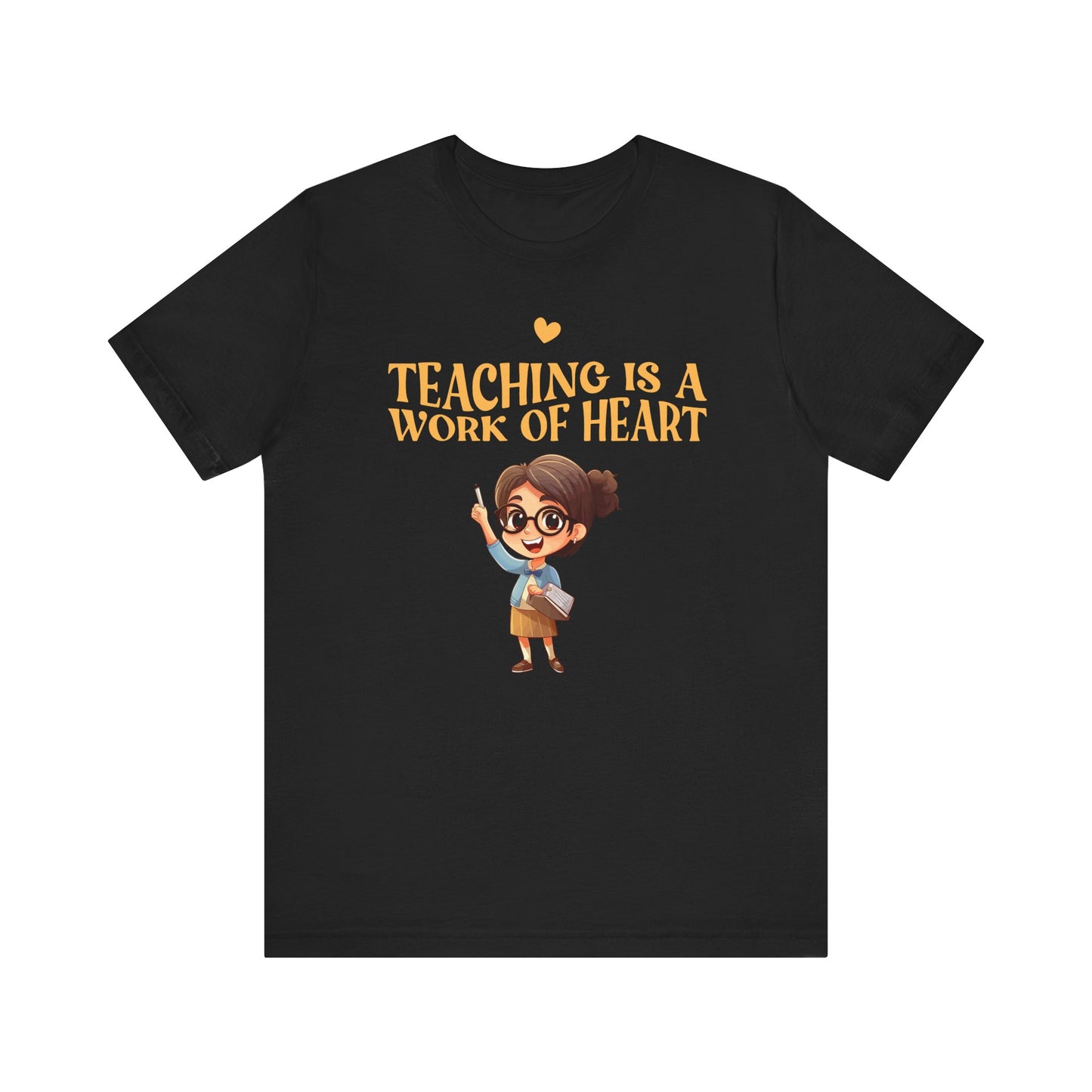 Express Delivery Unisex Jersey Short Sleeve Tee - TEACHING IS A WORK OF HEART