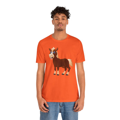 Horse Unisex Tee with Express Delivery Option