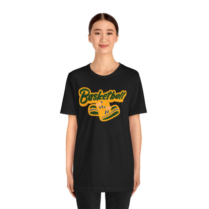 Camiseta de manga corta unisex de baloncesto 