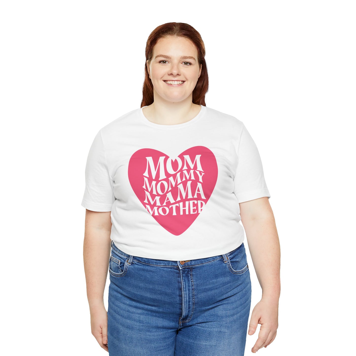 Heartfelt Mom Jersey Tee - Perfect Gift for Moms, Mommy, Mama