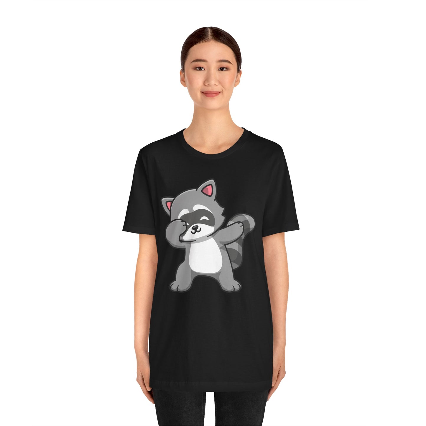 Express Delivery Raccoon Pose Tee