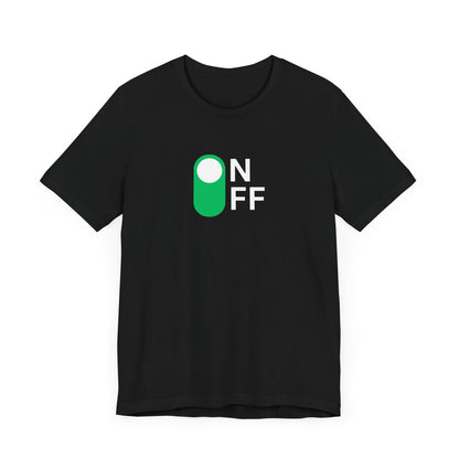 ON/OFF Graphic Unisex Jersey Short Sleeve Tee - Fun & Casual Wear