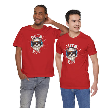 Cute Dog Graphic Tee - Perfect for Pet Lovers