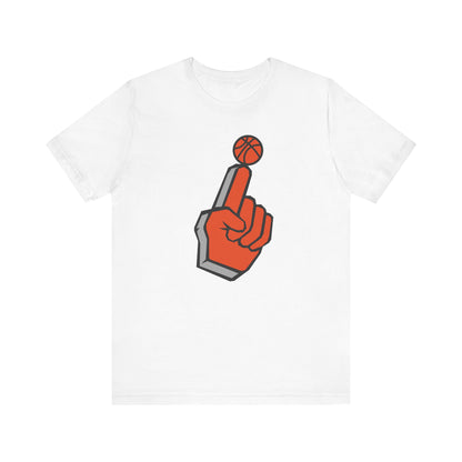 Hand and Basketball Jersey Tee for Sports Fans Express Delivery available