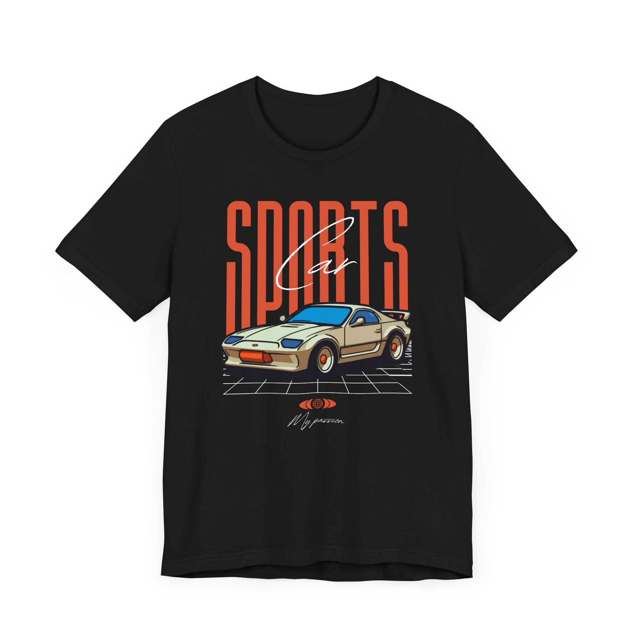 Sports Car Unisex Jersey Tee - Perfect for Car Enthusiasts