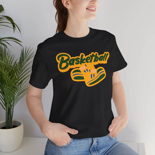 Camiseta de manga corta unisex de baloncesto 