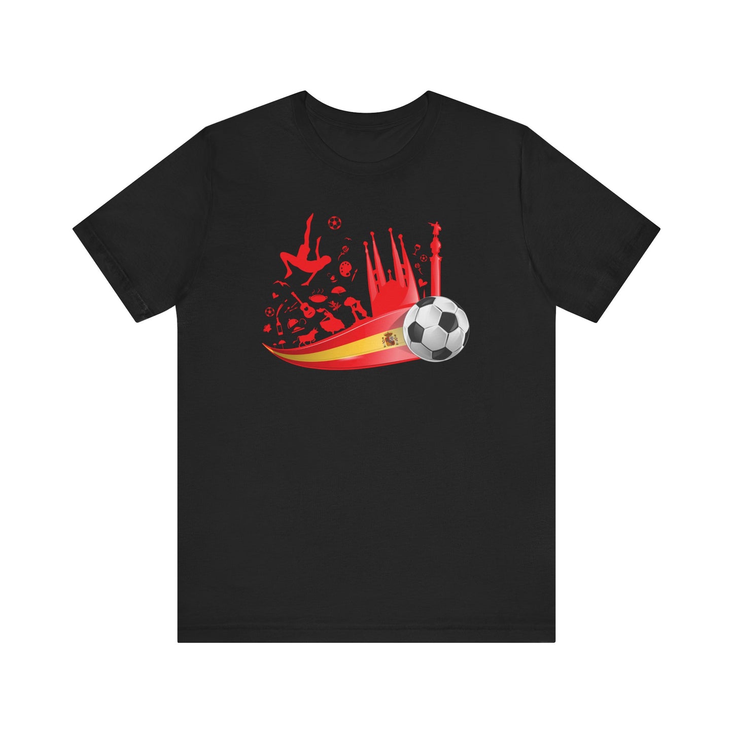 Camiseta unisex de fútbol de España