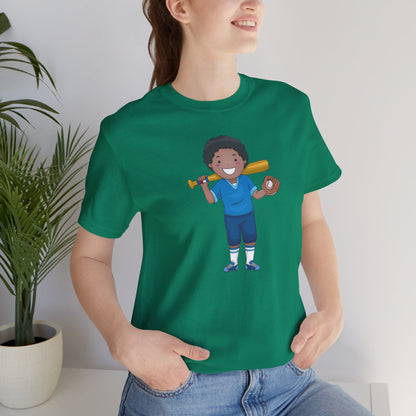 Baseball Boy Unisex Tee with Express Delivery Option