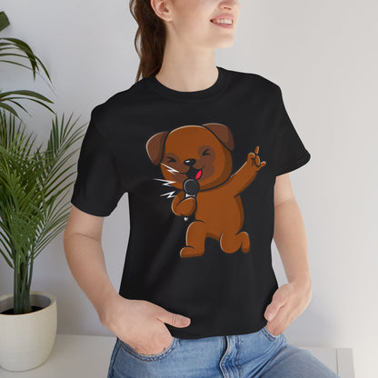 Pet Singing Microphone Unisex Tee