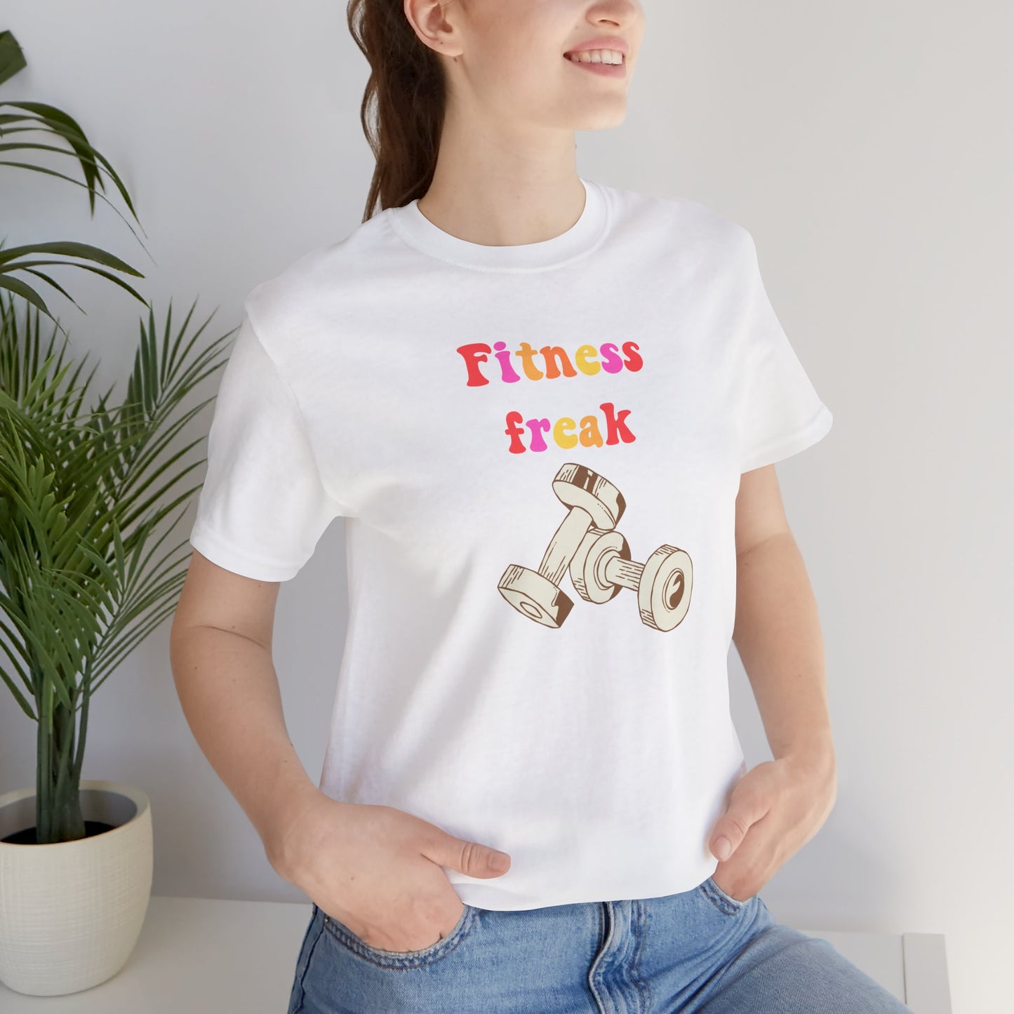 Fitness Freak Gift Unisex Tee | Express Delivery Available