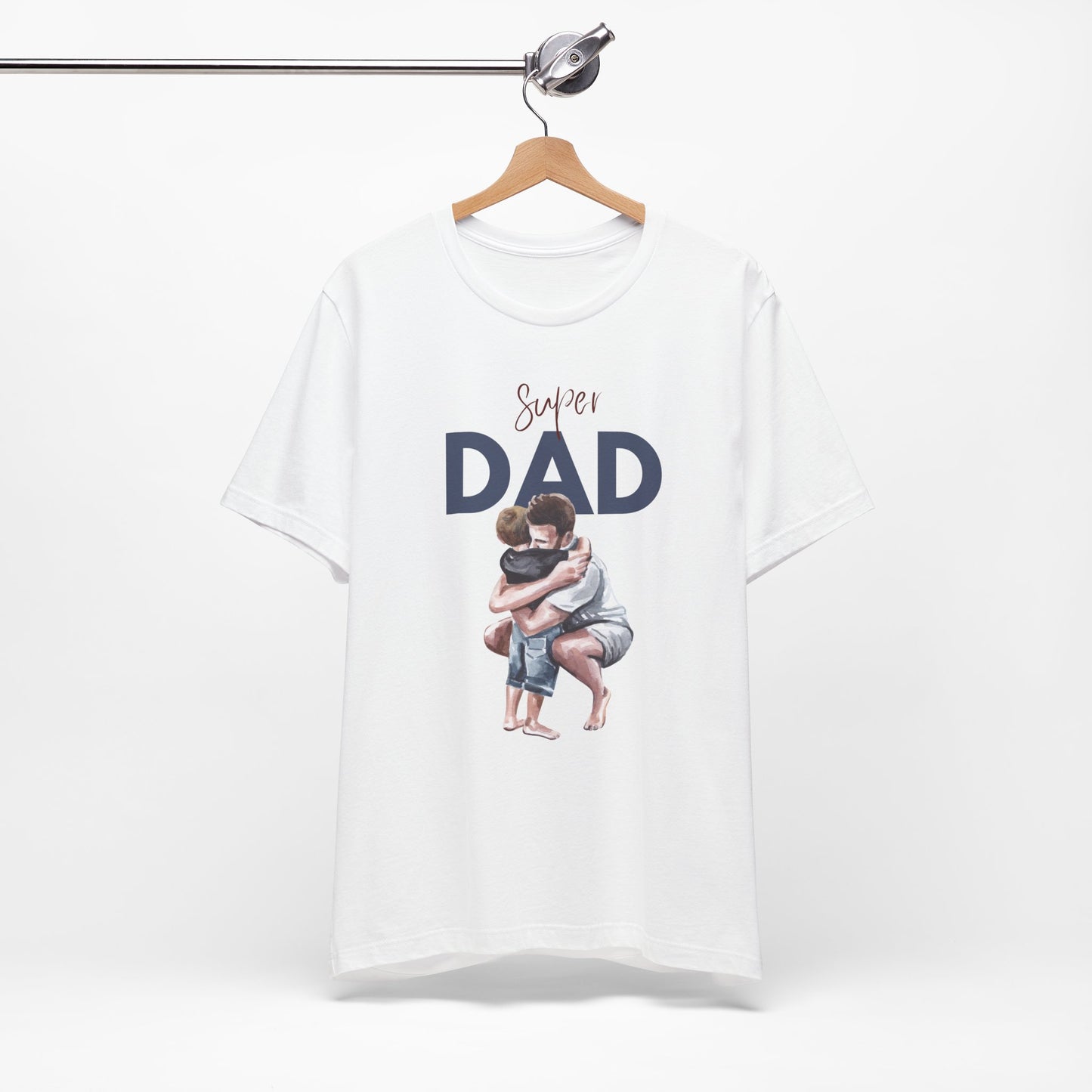 Super Dad Jersey T-Shirt - Perfect Gift for Father's Day