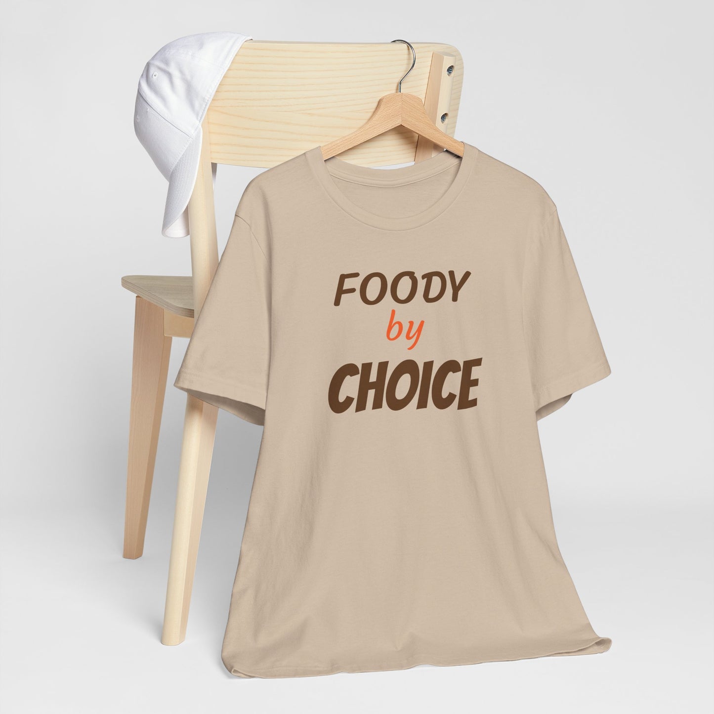 FOODY BY CHOICE Unisex Jersey Short Sleeve Tee