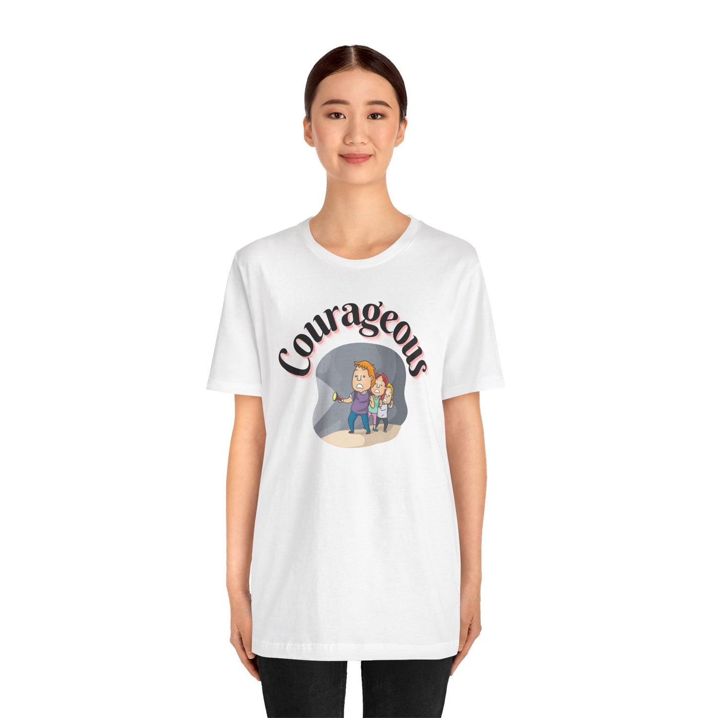 Courageous Unisex Tee - Fast Delivery Available