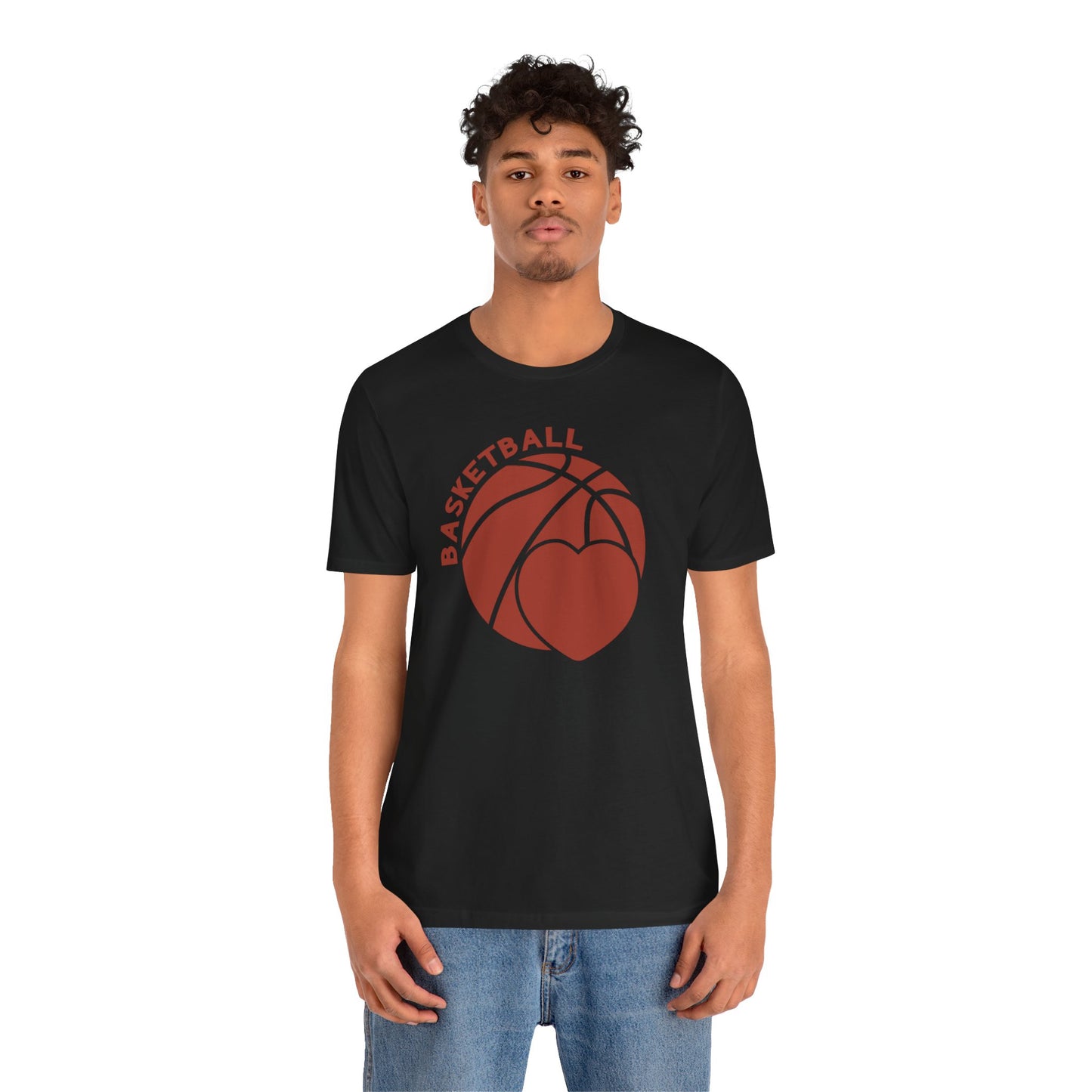 T-shirt "J'aime le basket-ball"