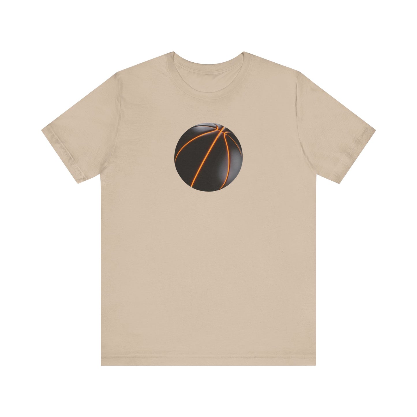 Camiseta de manga corta unisex de baloncesto 