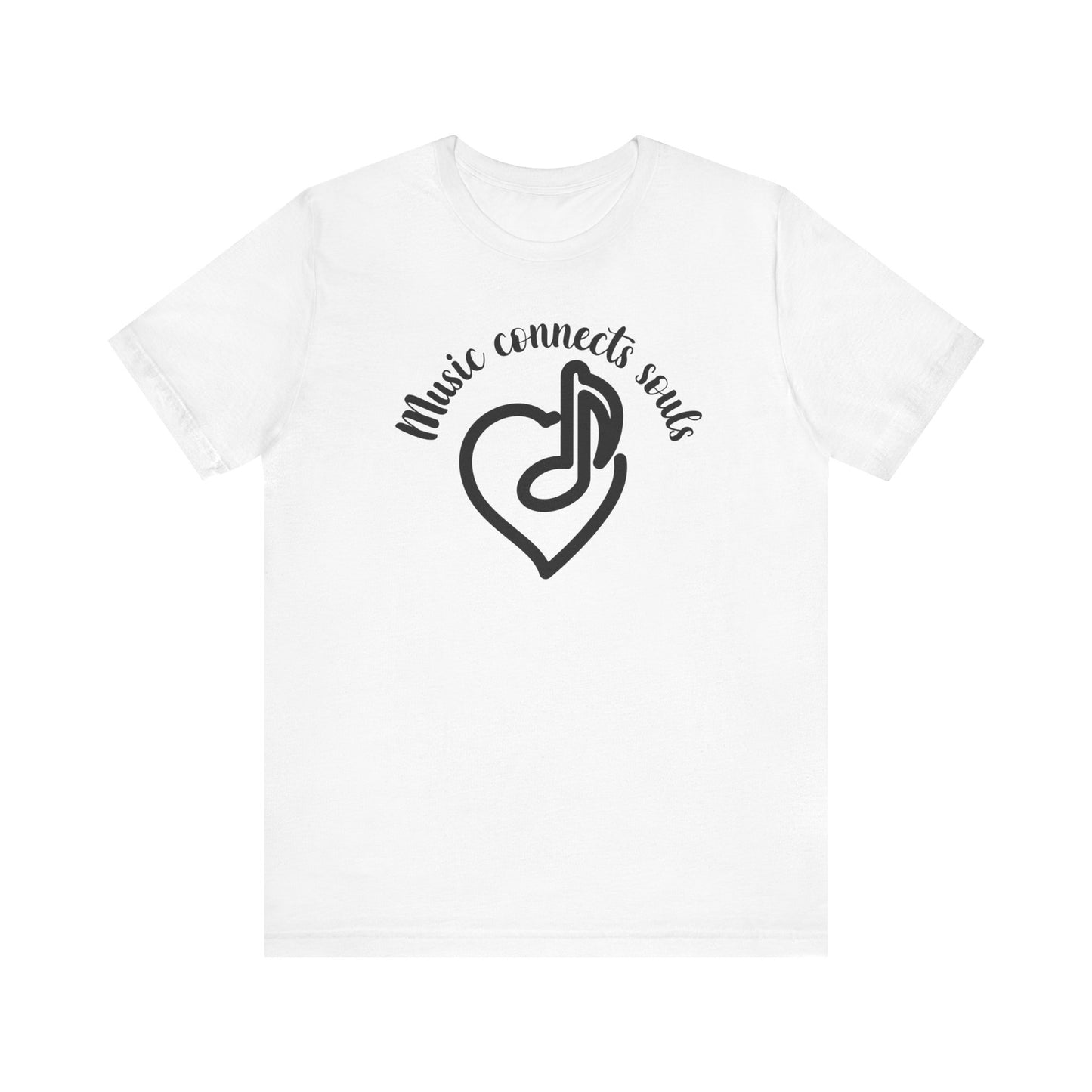 Music Connects Souls Unisex Tee - Express Delivery Available