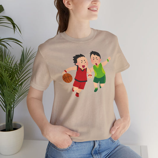 Camiseta de manga corta de baloncesto