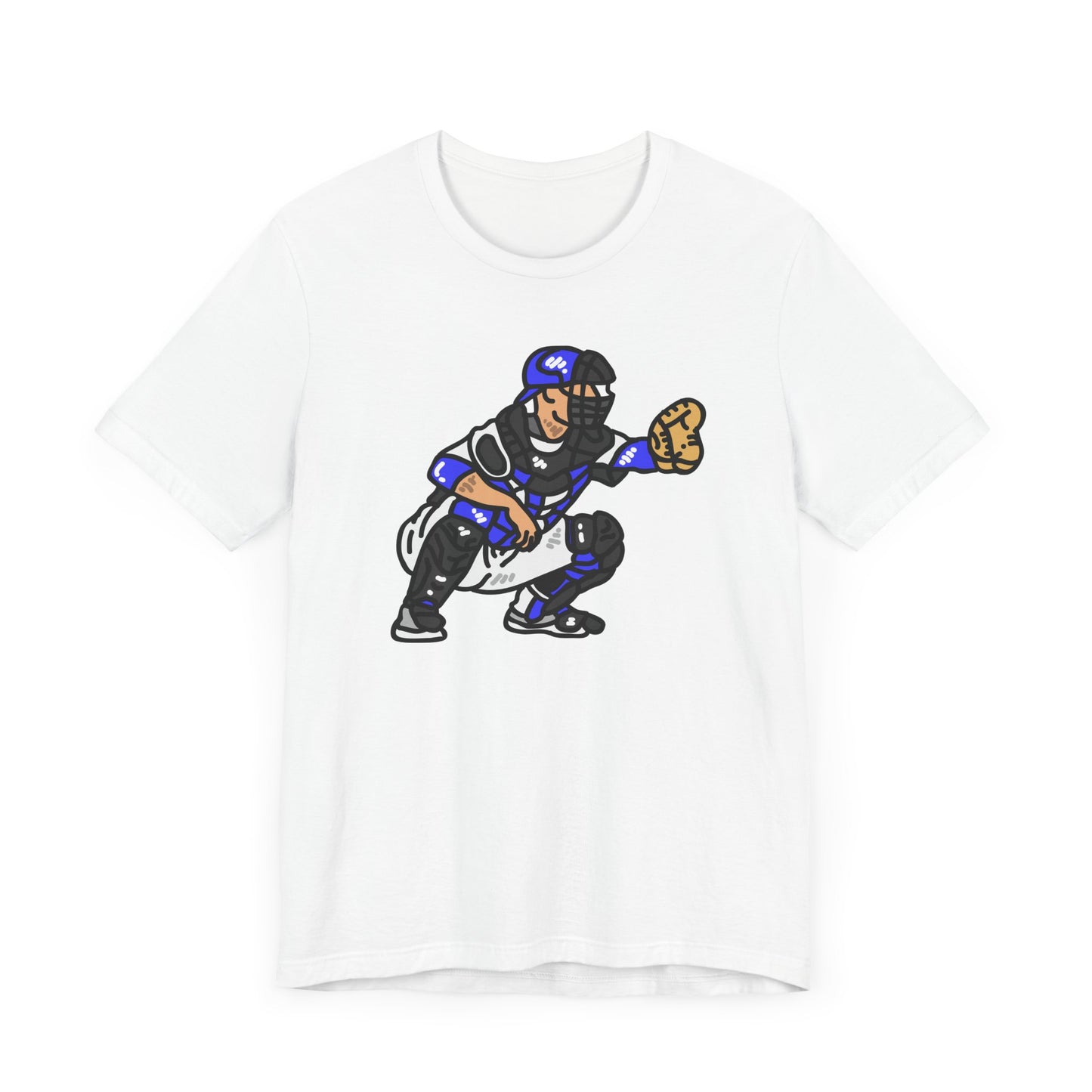 Unisex Jersey Short Sleeve Tee Express Delivery available BASEBALL CATCHER