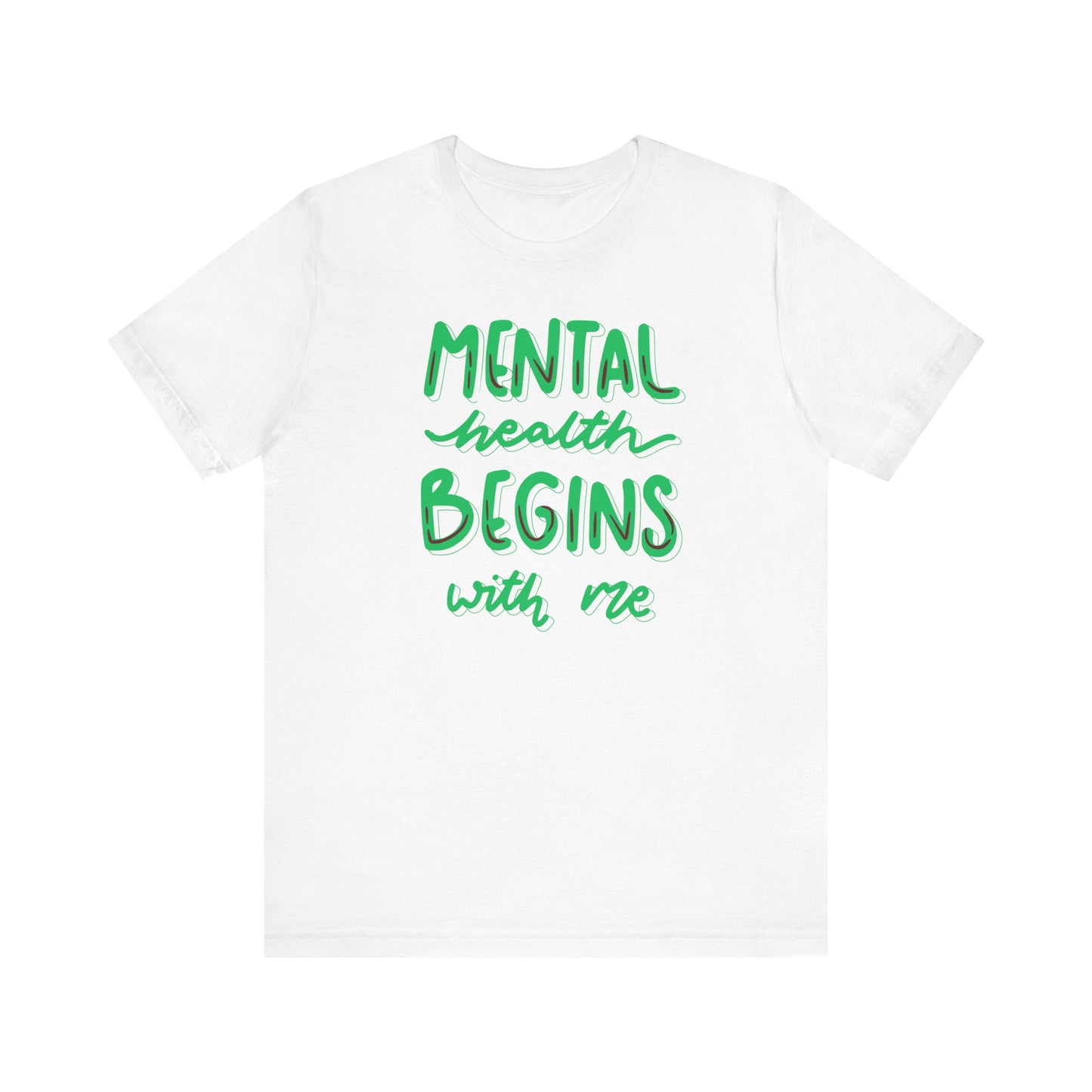 Camiseta unisex de salud mental