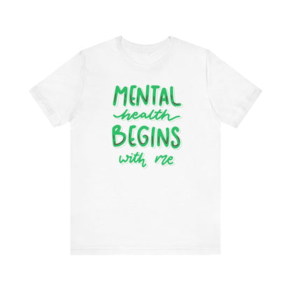 Camiseta unisex de salud mental