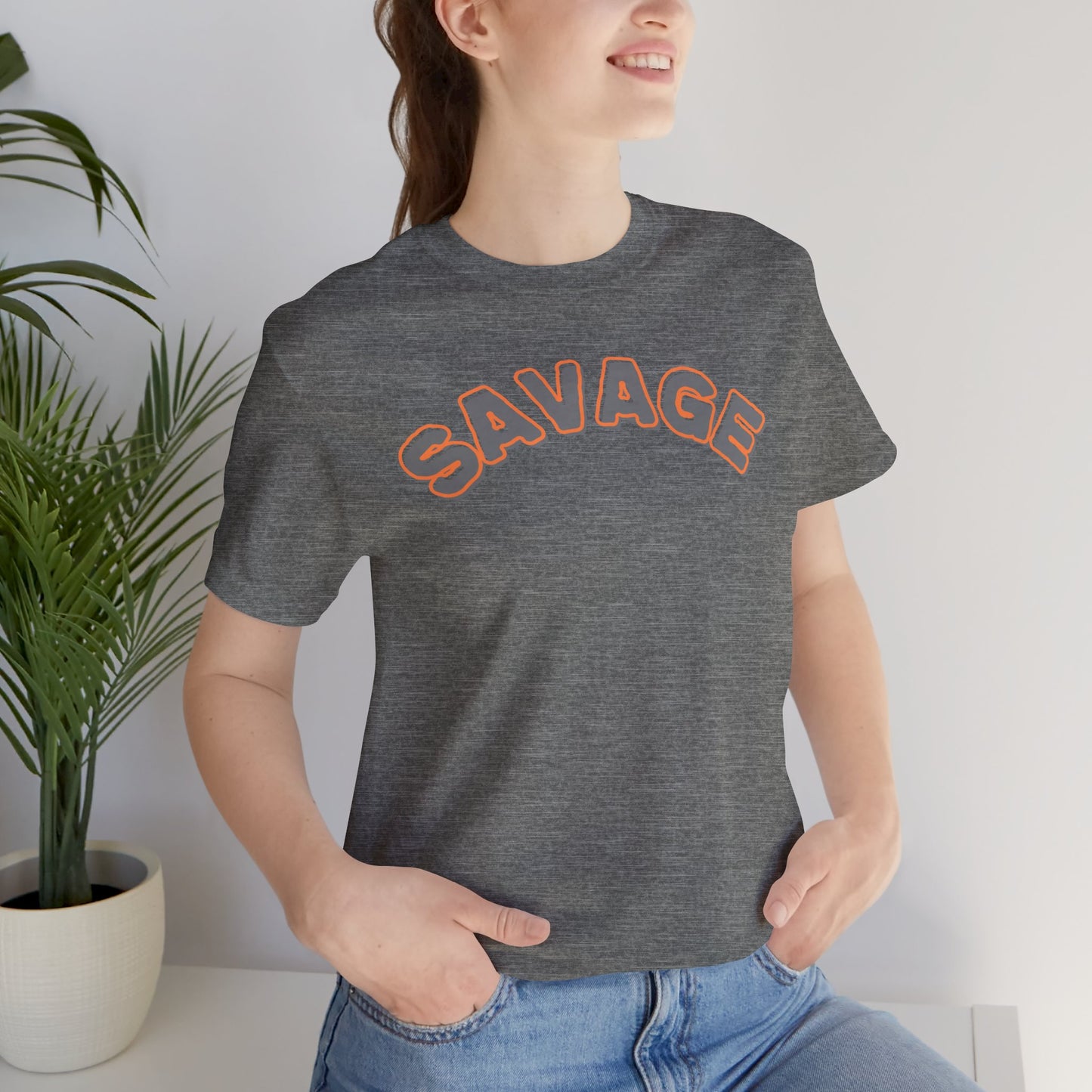 Savage Unisex Tee - Bold Statement Shirt