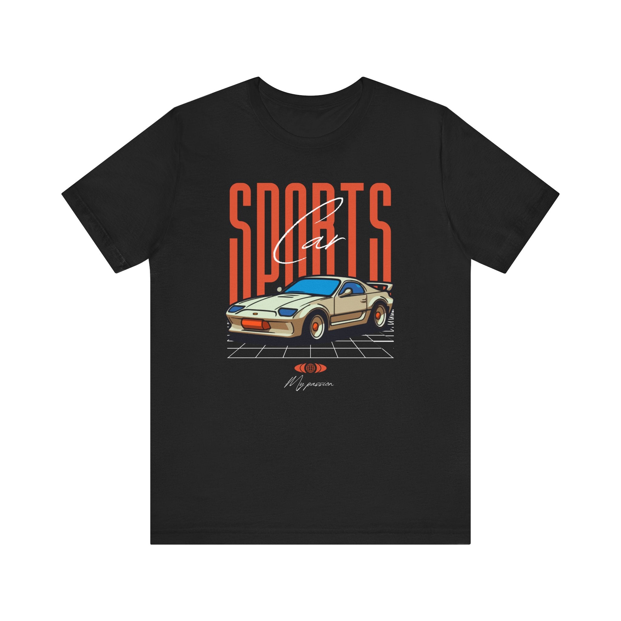 Sports Car Unisex Jersey Tee - Perfect for Car Enthusiasts