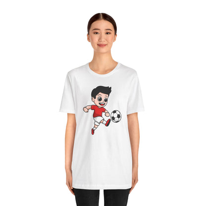 Camiseta unisex de fútbol para niño