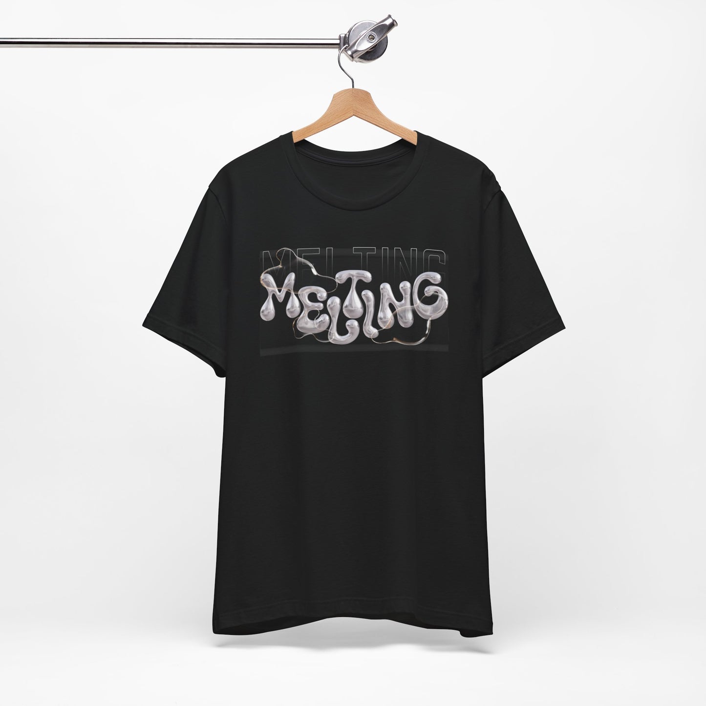 Melting Vibes Unisex Jersey Short Sleeve Tee - Trendy Graphic Tee for Casual Style