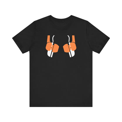 Music Headphone Unisex Tee - Express Delivery Available