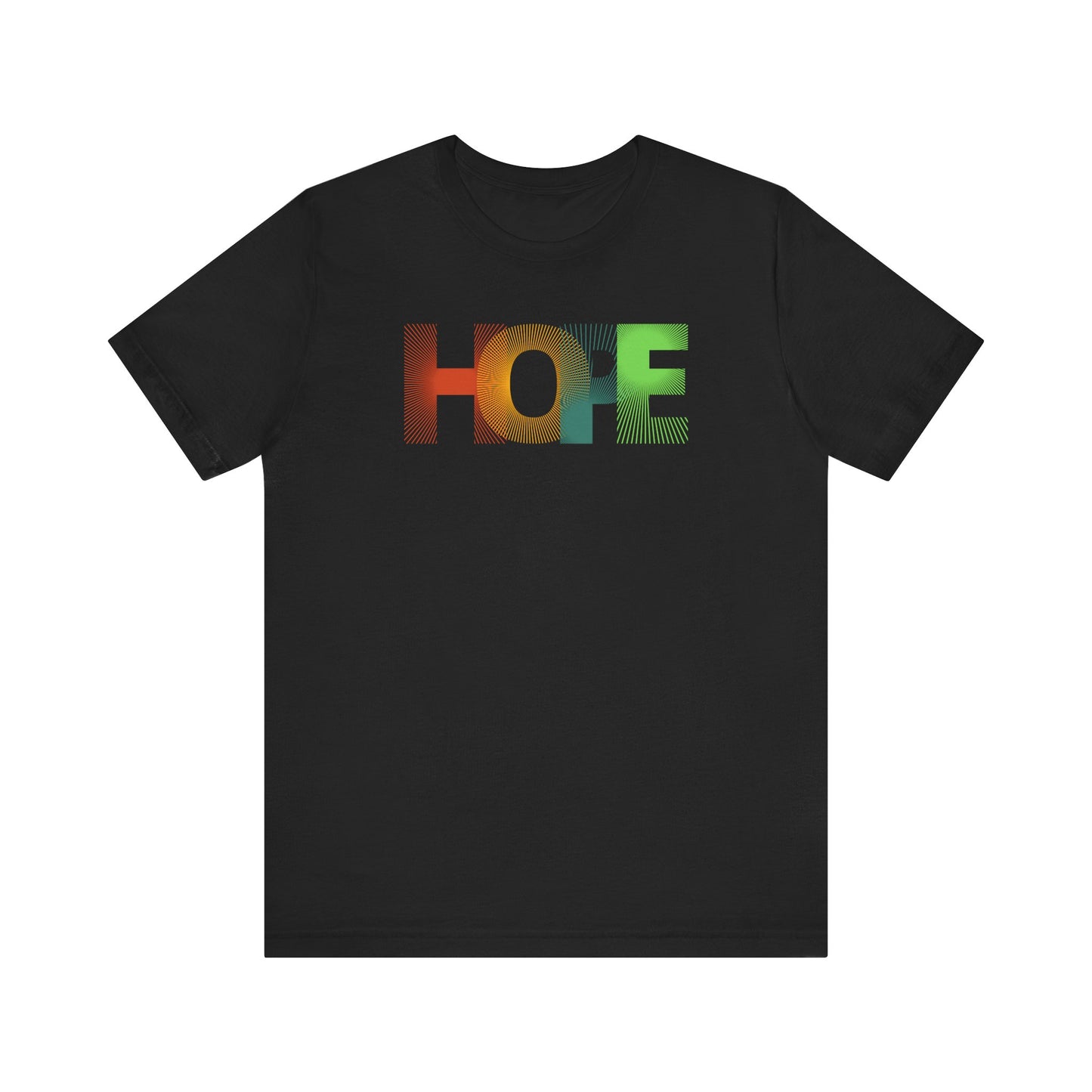 Hope Vibes Unisex Jersey Short Sleeve Tee - Positive Message T-Shirt for Everyday Inspiration