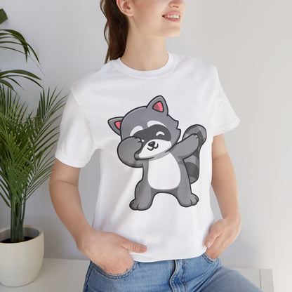 Express Delivery Raccoon Pose Tee